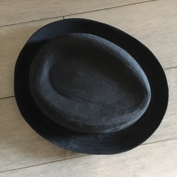 H&M FEDORA STYLE HAT (BLACK) MEDIUM - Picture 2 of 4